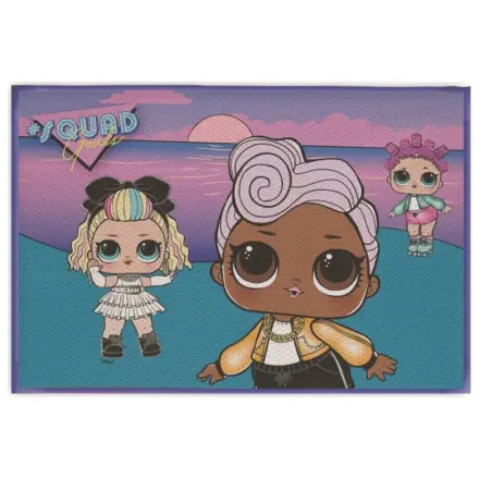 Lol Surprise Squad lábtörlő, fürdőszobai kilépő 40x60 cm termékfotó