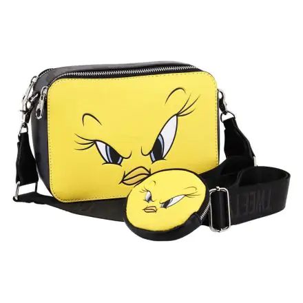 Lonney Tunes IBiscuit válltáska & Cookie Mini pénztárca Tweety Angy Face termékfotó