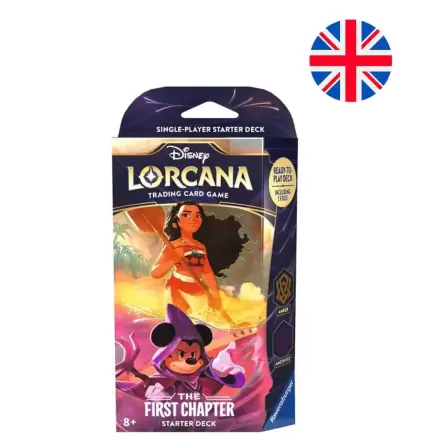 Lorcana Disney Vaiana The First Chapter angol nyelvű kártyapakli termékfotója