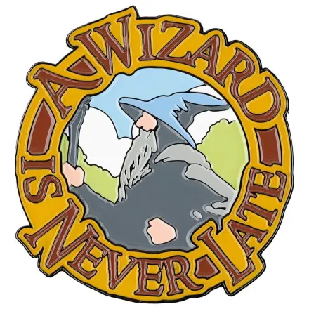 Lord of the Rings A Wizard Is Never Late (Enamel) hűtőmágnes 7 cm  termékfotó