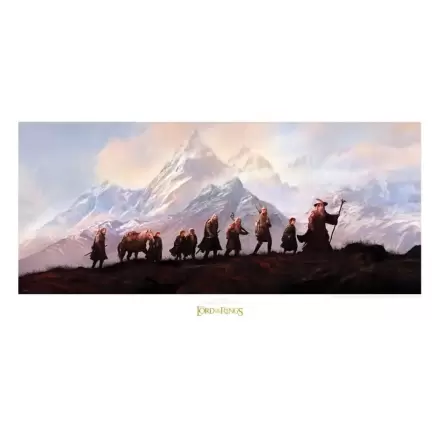 Lord of the Rings Art Print The Fellowship of the Ring: 20th Anniversary 59 x 30 cm termékfotója