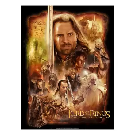 Lord of the Rings Art Print The Return of the King 46 x 61 cm - keretezetlen vászonkép termékfotó
