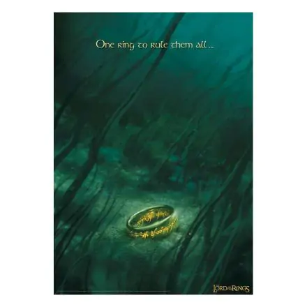 Lord of the Rings Art Print The Ring Limitált kiadás 42 x 30 cm termékfotó