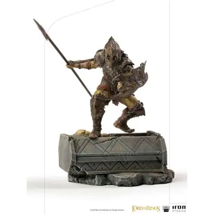 Lord Of The Rings BDS Art Scale 1/10 Armored Orc szobor figura 20 cm termékfotó