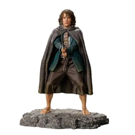 Lord Of The Rings BDS Art Scale 1/10 Pippin szobor figura 12 cm termékfotója