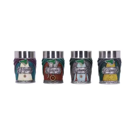 Lord of the Rings Shotglass 4-Pack Hobbits termékfotója