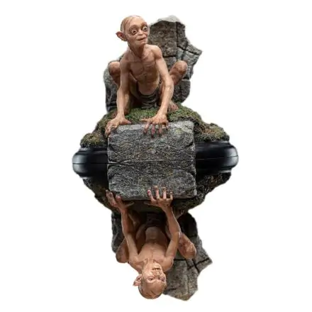 Lord of the Rings Mini Gollum & Sméagol in Ithilien szobor figura 11 cm termékfotó
