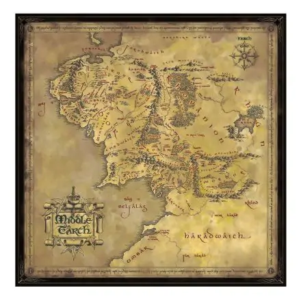 Lord of the Rings Middle Earth puzzle (1000 darab) termékfotója