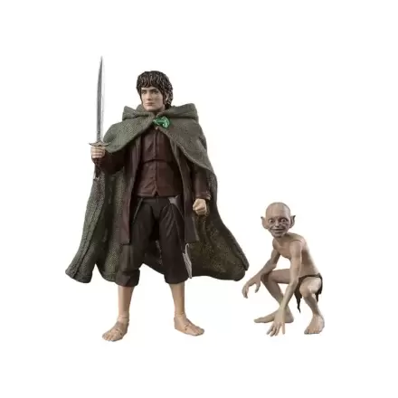 Lord of the Rings S.H. Figuarts akciófigurák Frodo Baggins & Gollum termékfotója