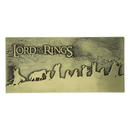 Lord of the Rings The Fellowship Plaque Limitált kiadás termékfotója
