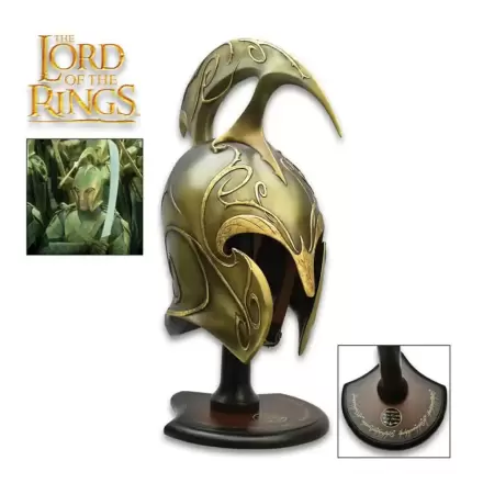 LOTR Replica 1/1 Elven Kit War Helm High Elven Limited Edition termékfotója