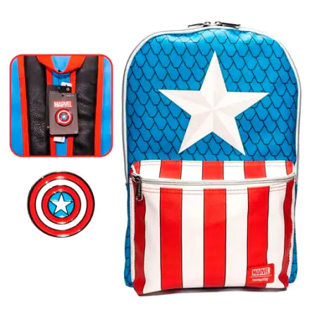 Loungefly Amerika Kapitány táska hátizsák kitűzővel 45cm termékfotója