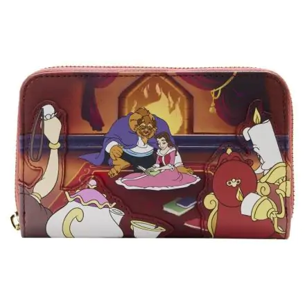 Loungefly Disney Beauty and the Beast Fireplace Scene pénztárca termékfotó
