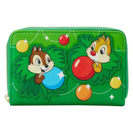 Loungefly Disney Chip and Dale Christmas pénztárca termékfotó