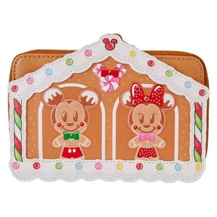 Loungefly Disney Mickey & Friends Gingerbread House wallet termékfotója