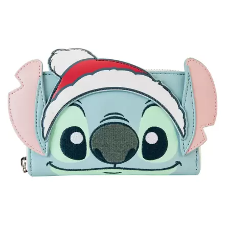 Loungefly Disney Stitch Holiday glitter pénztárca termékfotója