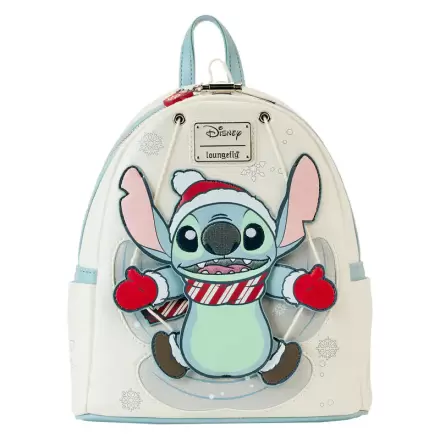 Loungefly Disney Stitch Holiday Snow Angel glitter táska hátizsák 26cm termékfotó