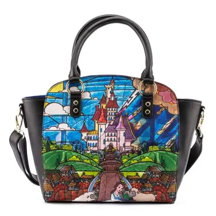 Loungefly Disney Szépség és a Szörnyeteg Castle válltáska termékfotó