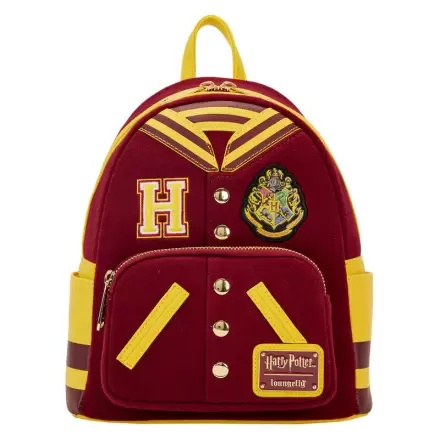 Loungefly Harry Potter Hogwarts Crest Varsity Jacket táska hátizsák 26cm termékfotója