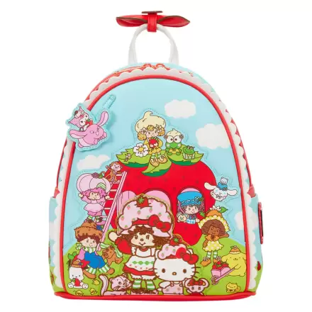 Loungefly Hello Kitty & Friends x Strawberry Shortcake Scented táska hátizsák 26cm termékfotó