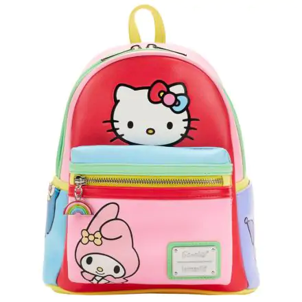 Loungefly Sanrio Hello Kitty and Friends Color Block táska hátizsák 26cm termékfotó