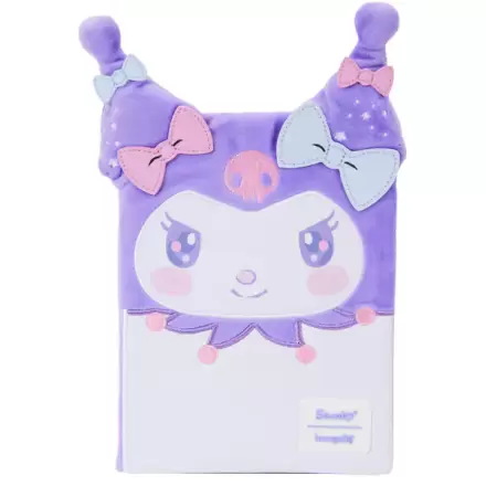 Loungefly Sanrio Kuromi plüss keményfedeles füzet termékfotó