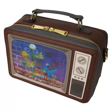 Loungefly Sesame Street Retro TV Lenticular válltáska termékfotója