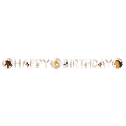 Lovas Happy Birthday felirat 140 cm termékfotó