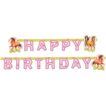 Lovas Happy Birthday felirat 180 cm termékfotó