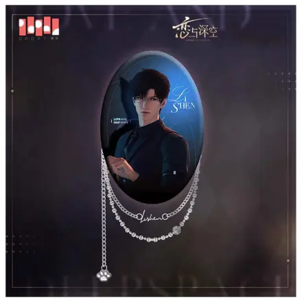 Love and Deepspace Zayne kitűző 9 cm termékfotó