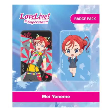 Love Live! Mei Yoneme 2 db-os kitűző csomag termékfotó