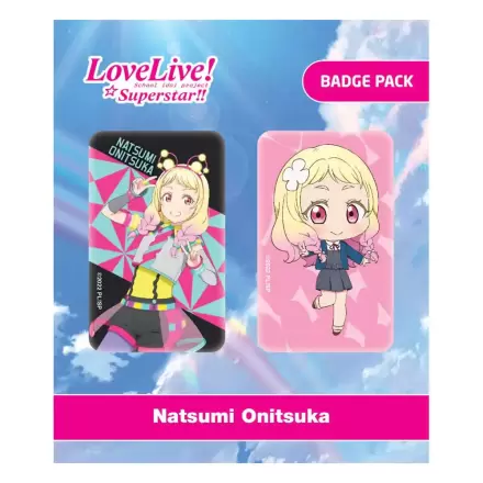 Love Live! Natsumi Onitsuka 2 db-os kitűző csomag termékfotó