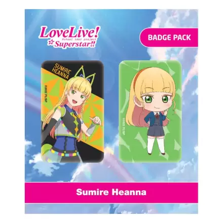 Love Live! Sumire Heanna 2 db-os kitűző csomag termékfotó