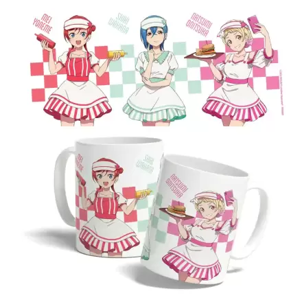 Love Live! Superstar!! American Diner Mei, Shiki, Natsumi bögre 325 ml termékfotója