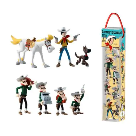 Lucky Luke Characters Mini figura csomag 4 - 10 cm termékfotója