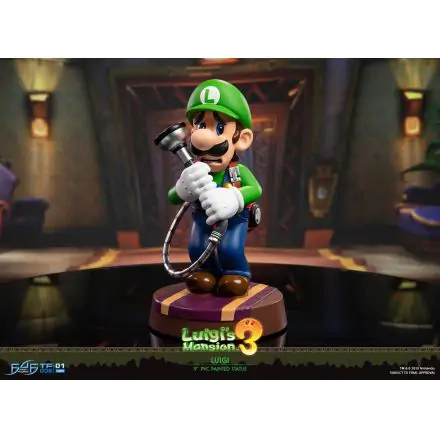 Luigi's Mansion 3 Luigi PVC szobor figura 23 cm termékfotója