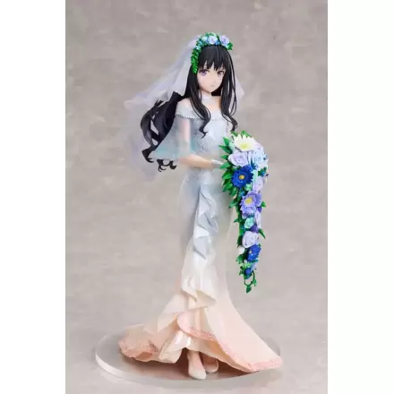 Lycoris Recoil 1/7 Takina Inoue Wedding dress Ver. PVC szobor figura 25 cm termékfotója