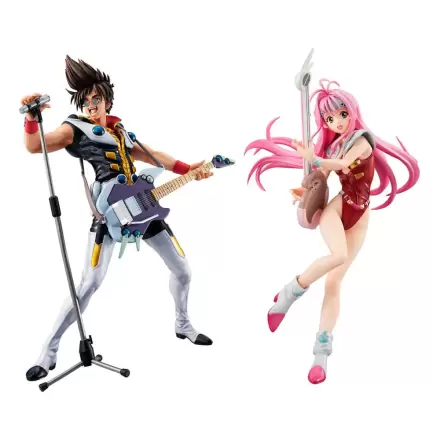 Macross 7 Fire Bomber Live Stage PVC szobor figura 23 cm termékfotó
