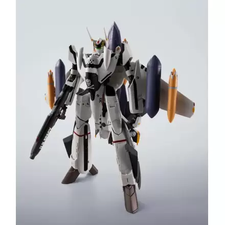 Macross 7 Hi-Metal R VF-0S Phoenix (Roy Focker Use) & QF-2200D-B Ghost Set akciófigura 14 cm  termékfotó