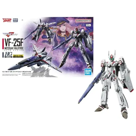 Macross HG 1/100 VF-25F Messiah Valkyrie Alto Custom modell készlet termékfotó