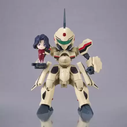 Macross Plus Tiny Session YF-19 (Isamu Alva Dyson Use) with Myung Fang Love jármű és akciófigura 11 cm termékfotó