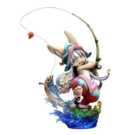 Made in Abyss 1/8 Nanachi Gankimasu Fishing PVC szobor figura 23 cm termékfotó