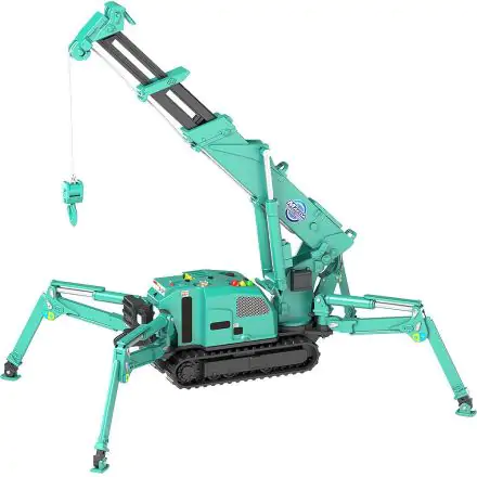 Maeda Seisakusho Moderoid 1/20 Spider Crane (Green) Műanyag modell készlet 25 cm termékfotó