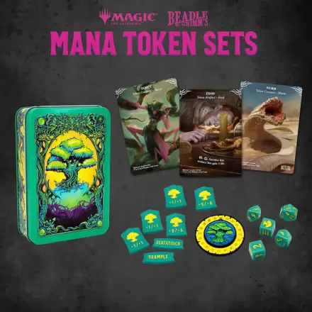 Magic the Gathering Dice and Token Pack Green Mana termékfotója