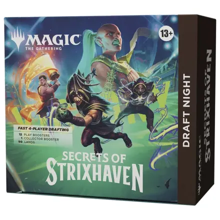 Magic: The Gathering Secrets of Strixhaven Draft Night angol nyelvű termékfotó