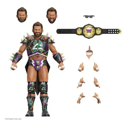 Major Wrestling Podcast Ultimates Wave 2 Matt Cardona (Internet Champion) akciófigura 18 cm termékfotó