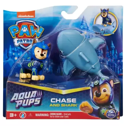 Paw Patrol Chase Aqua Pups Figur termékfotója