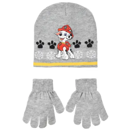 Mancs Őrjárat Marshall Grey gyerek sapka és kesztyű szett 54 cm termékfotó