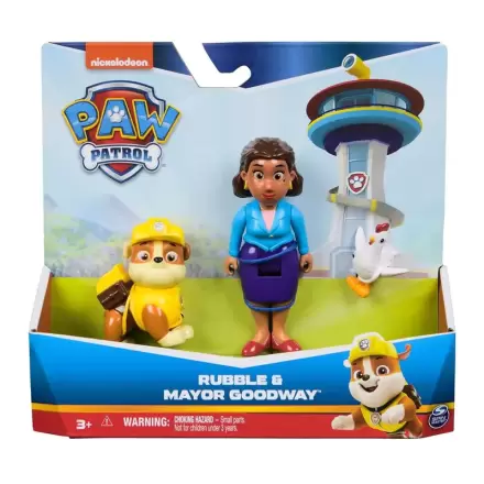 Mancs őrjárat Rubble Hero Pups 2db-os figura csomag termékfotója