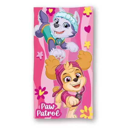 Paw Patrol Skye & Everest microfibre beach towel termékfotója